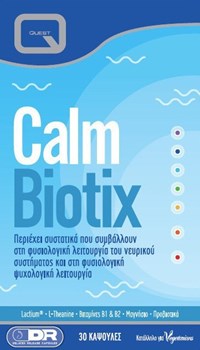 Picture of QUEST Calm Biotix 30 Caps