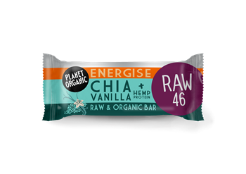 Picture of PLANET ORGANIC Chia Vanilla Energise Bar 30gr