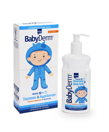 Picture of INTERMED BABYDERM Shampoo & Body Bath 300ml ΝΕΟ