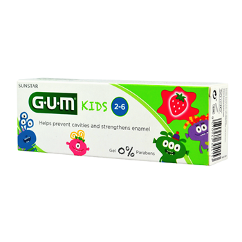 Picture of GUM 3000 KID 2-6 TOOTHPASTE 50ML