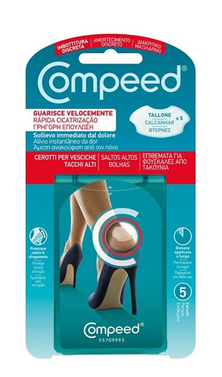 Picture of COMPEED BLISTER HIGH HEEL επιθέματα για ΦΟΥΣΚΑΛΕΣ από ΤΑΚΟΥΝΙΑ 5ΤΕΜ