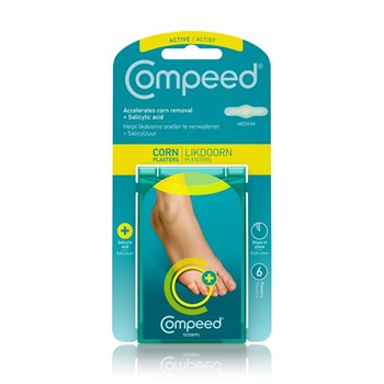 Picture of COMPEED CORN ACTIVE μεσαία επιθέματα με ΣΑΛΙΚΥΛΙΚΟ ΟΞΥ για ΚΑΛΟΥΣ 6TEM