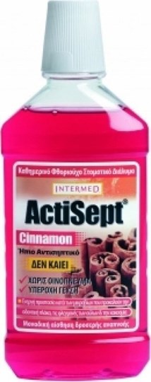 Picture of INTERMED Actisept Mouthwash Cinnamon 500ml