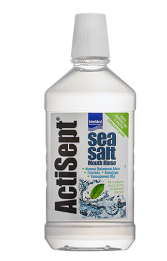 Picture of INTERMED ACTISEPT MOUTHWASH SEA SALT 500ML
