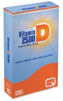 Picture of Quest Vitamin D3 2500iu 120 ταμπλέτες