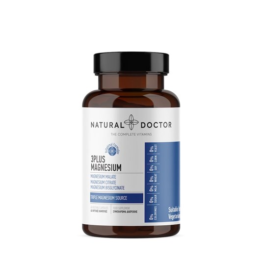Picture of Natural Doctor 3PLUS Magnesium 60caps