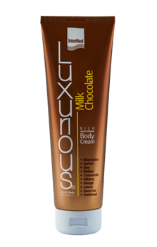 Picture of INTERMED LUXURIOUS Moisturizing Body Cream Chocolate 300ml