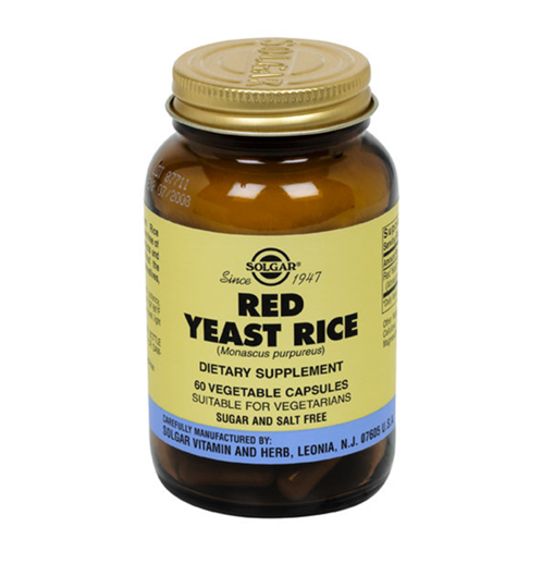 Picture of SOLGAR RED YEAST RICE 600mg veg.caps 60s