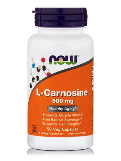 Picture of NOW L-Carnosine 500mg 50Capsules