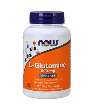 Picture of NOW L-Glutamine 500mg 120vegcaps
