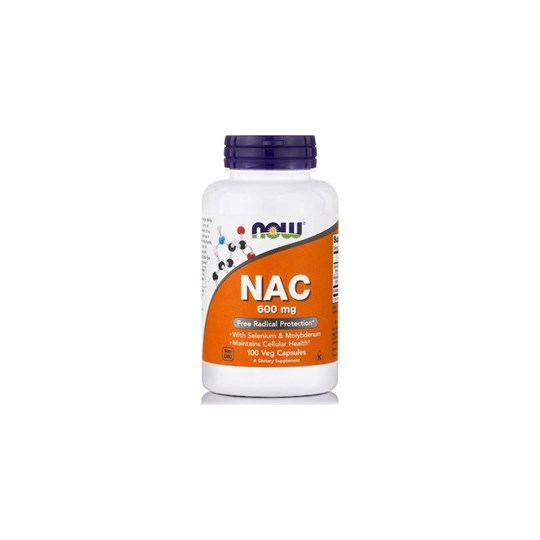 Picture of NOW NAC 600mg 100vegcaps
