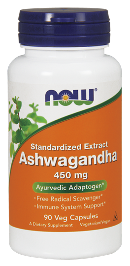 Picture of NOW Ashwagandha Extract 450 mg 90Veg Capsules