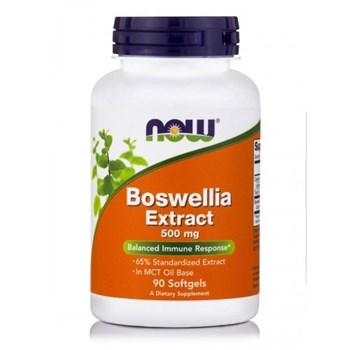 Picture of NOW Boswellia Extract 500 mg 90 Softgels
