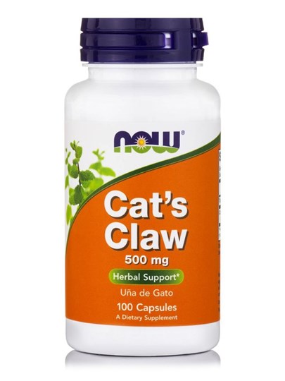 Picture of NOW Cat's Claw 500mg 100Caps