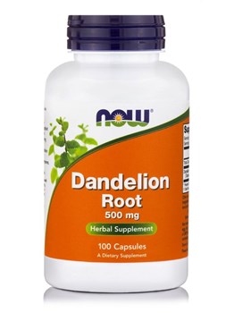 Picture of NOW Dandelion Root 500 mg 100Capsules