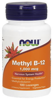 Picture of NOW METHYL Β-12 1000mg 100 Loz