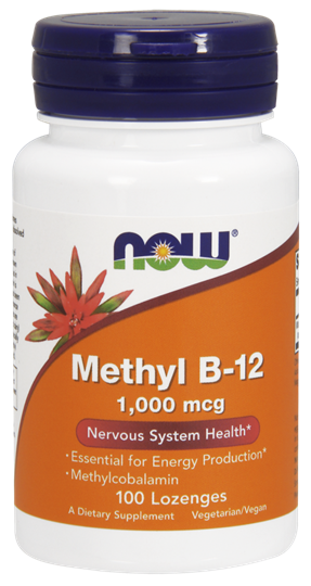 Picture of NOW METHYL Β-12 1000mg 100 Loz