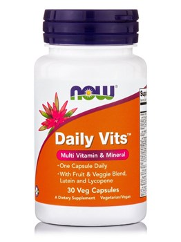 Picture of NOW Daily Vits™ Veg 30 Capsules