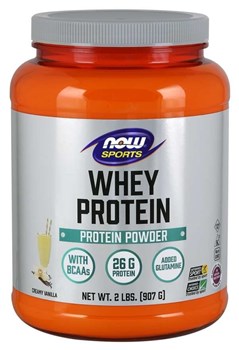Picture of NOW WHEY PROTEIN VANILLA POWDER 907gr
