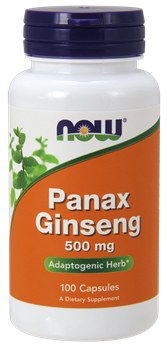 Picture of NOW Panax Ginseng 500 mg 100Capsules