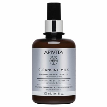 Picture of APIVITA Cleansing Milk 3 σε 1 για Πρόσωπο & Μάτια Με Χαμομήλι & Μέλι 300ml