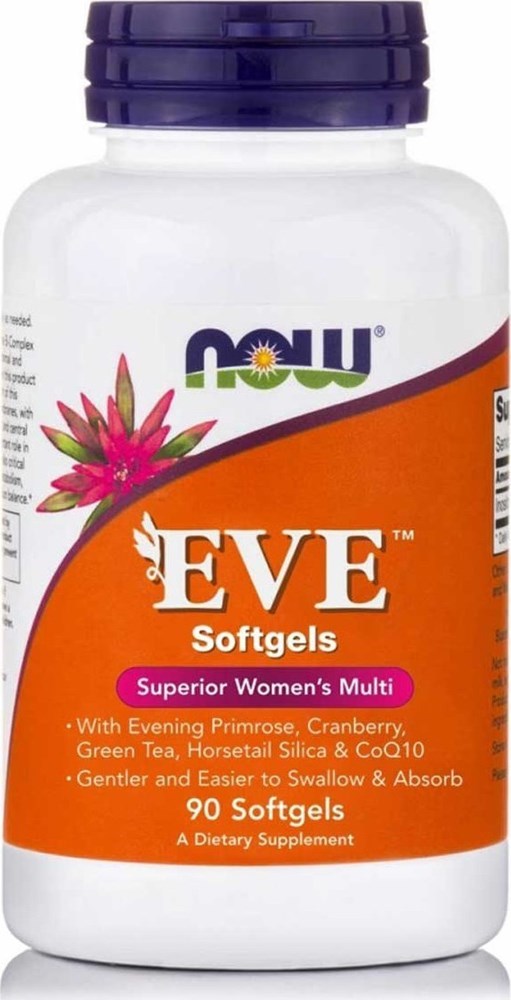 NOW Eve™ Women's Multiple Vitamin 90 Softgels - PharmaDirect.gr