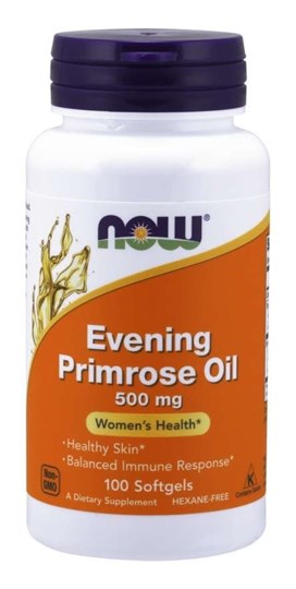 Picture of NOW EVENING PRIMROSE OIL 500mg 100sgels