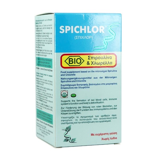 Picture of MEDICHROM Spichlor Βιο Spirulina & Chlorella 240tabs