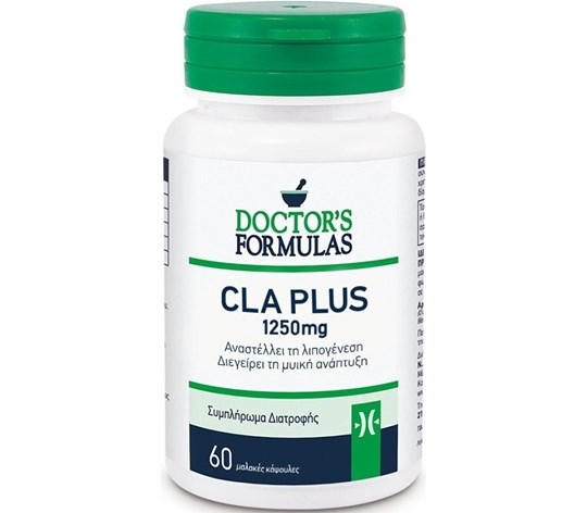 Picture of Doctor's Formulas CLA Plus 1250mg 60 κάψουλες
