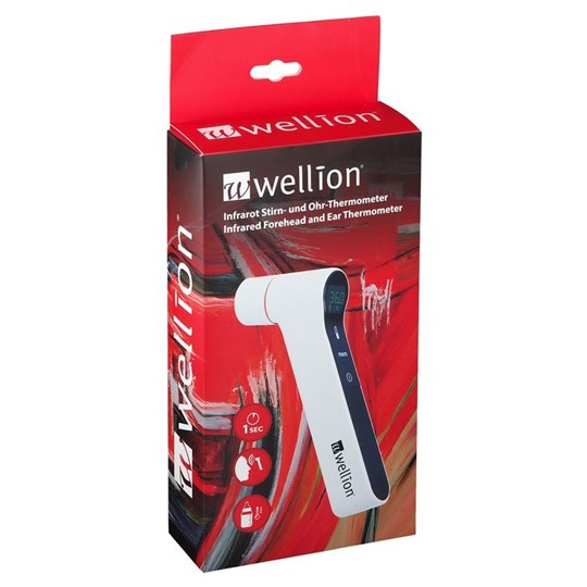 Picture of Wellion Infrared Forehead & Ear Thermometer Θερμόμετρο υπερύθρων μετώπου και αυτιού