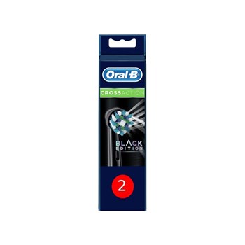 Picture of Oral-B Oral-B Ανταλλακτικές Κεφαλές Cross Action Black Edition 2τμχ