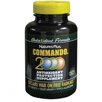 Picture of Natures Plus COMMANDO 2000 60tabs