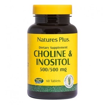 Picture of Natures Plus CHOLINE & INOSITOL 500mg 60tabs
