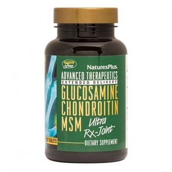 Picture of Natures Plus GLUCOSAMINE-CHONDROITIN-MSM Ultra Rx-Joint 90tabs