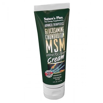 Picture of Natures Plus GLUCOSAMINE-CHONDROITIN-MSM Ultra Rx-Joint Cream 118ml