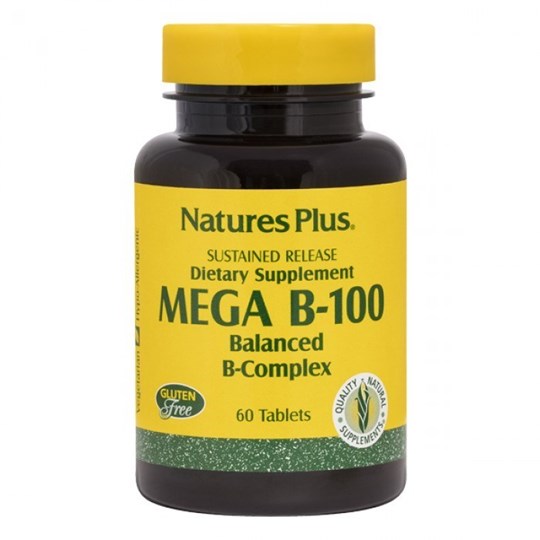 Picture of Natures Plus MEGA B-100 60 tabs