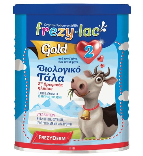 Picture of Frezylac Gold 2, Βιολογικό Γάλα για Βρέφη από τον 6 μήνα έως τον 12 μήνα 400gr