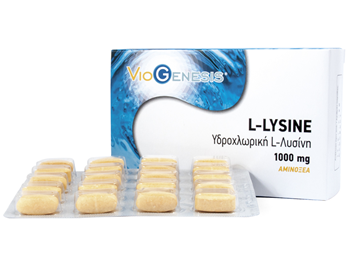 Picture of VIOGENESIS L - Lysine 1000mg 60tabs