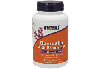 Picture of NOW Quercetin With Bromelain 120 Veg.caps