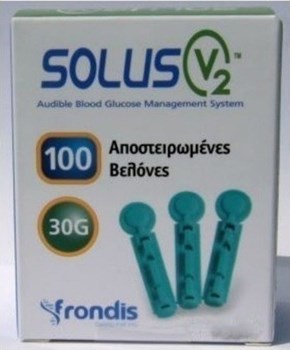 Picture of Solus V2 Sterilance Βελόνες Μέτρησης Γλυκόζης 100τμχ