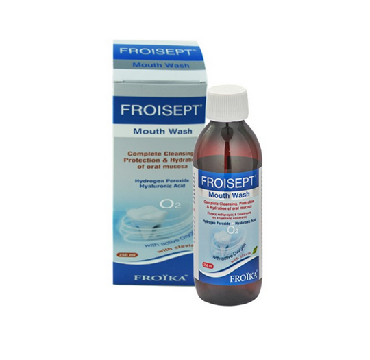 Picture of FROIKA Froisept Mouthwash με Στέβια 250ml