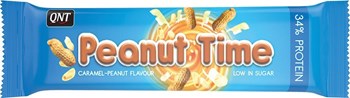 Picture of QNT Peanut Time Bars 60gr Caramel Peanut Flavour