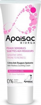 Picture of Biorga Apaisac Anti-Redness Soothing Cream 24ωρη Ενυδατική Κρέμα 40ml