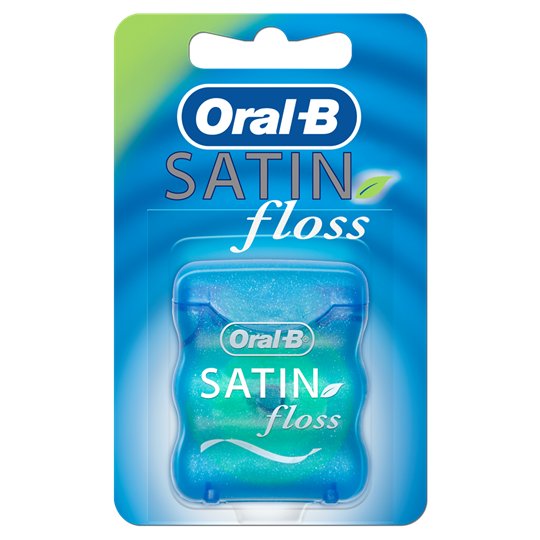 Picture of Oral B Satin Floss 25m Mint Μεσοδόντιο οδοντικό νήμα με γεύση μέντας 1τμχ