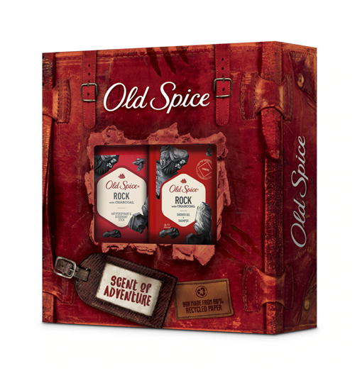 Picture of Old Spice Set Rock Antipersirant & Deodorant Stick 50ml + Old Spice Rock Shower Gel+Shampoo 250ml