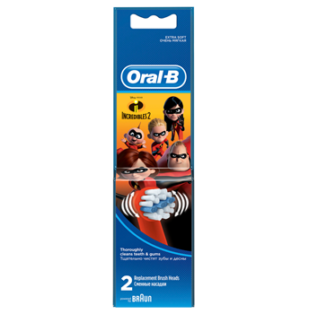 Picture of Oral-B Kids Ανταλλακτικές Κεφαλές Disney Incredibles2 2 τμχ