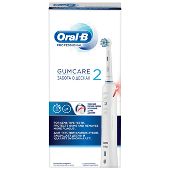 Picture of ORAL-B Professional Gum Care 2 Επαναφορτιζόμενη Ηλεκτρική Οδοντόβουρτσα 1τμχ