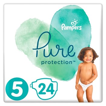 Picture of Pampers Pure Protection No.5 (11+kg) 24 Πάνες