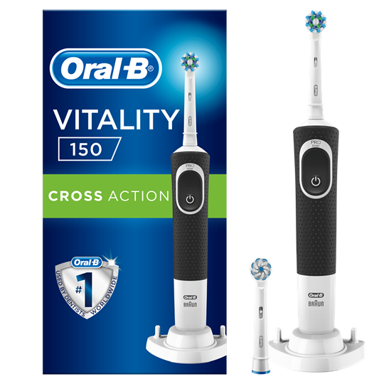 Picture of ORAL B VITALITY CROSS ACT BLACK HBOX 1τεμ