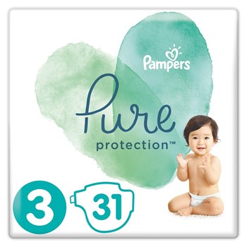Picture of Pampers Pure Protection No.3 (6-10kg) 31 Πάνες
